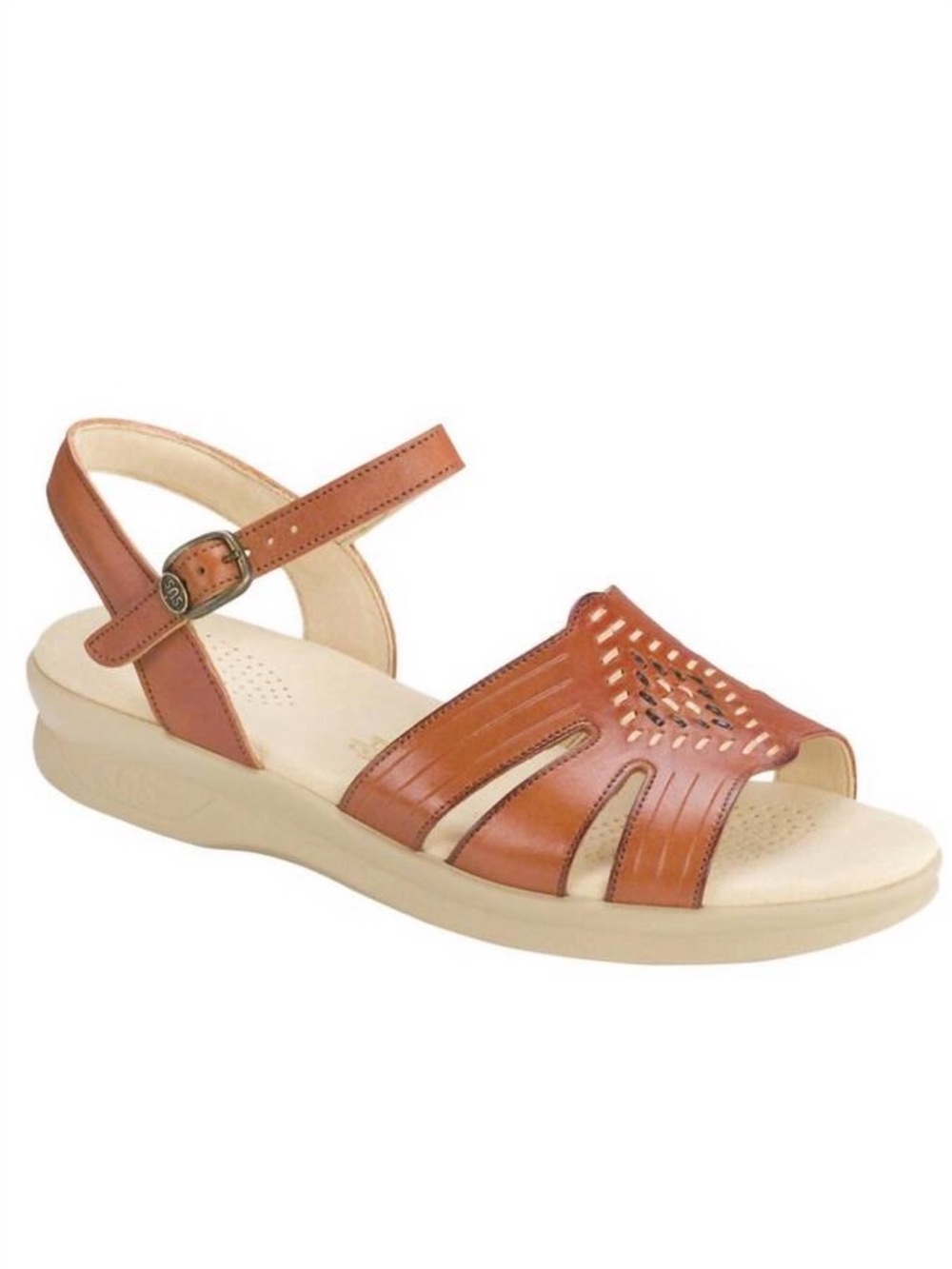NEW SAS Huarache quarter strap Sandal Antique Tan Tripad Comfort Women’s 9 WW